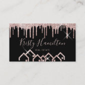 エステー実在トプロフェッショナルハウス不動産仲介業者赤面写真 名刺 (正面)