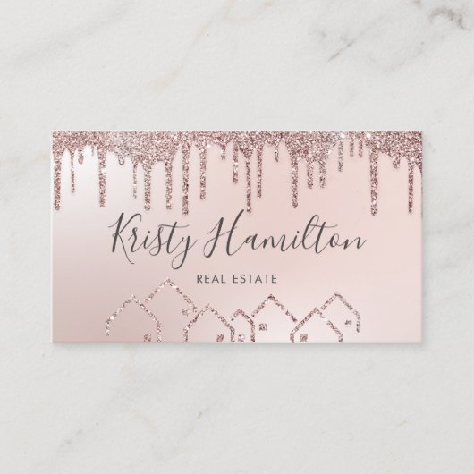 エステー実在トプロフェッショナルハウス不動産仲介業者赤面写真 名刺 (正面)