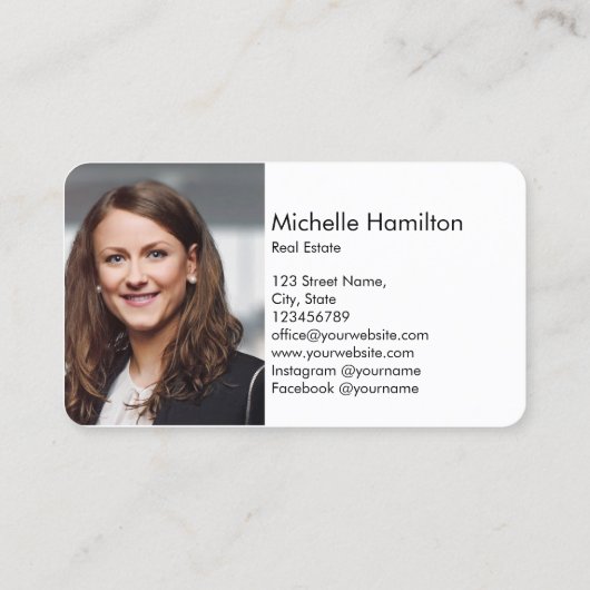 エステー実在トプロフェッショナルハウス不動産仲介業者金ゴールド写真 名刺 (裏面)