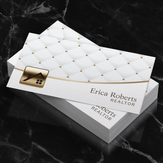 エステー実在トラグジュアリーキルテッドプロフェッショナルエージェント 名刺