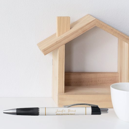 エステー実在ト会社オープンハウスカスタム金ゴールド不動産 ボールペン
