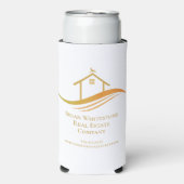 エステー実在ト会社金ゴールドハウスロゴマーケティング スリム缶クーラー (Seltzer正面)