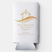 エステー実在ト会社金ゴールドハウスロゴマーケティング スリム缶クーラー (裏面)