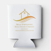 エステー実在ト会社金ゴールドハウスロゴマーケティング 缶クーラー (裏面)