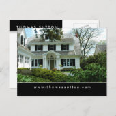 エステ実在ートはがきホワイトハフォーマルウス ポストカード (正面/裏面)