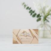 エステ実在ートアパートメンツモーゲージホームバリューロゴ 名刺 (スタンド正面)