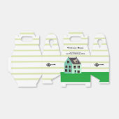 エステ実在ートウェルカムホームシック引っ越し祝いパーティー フェイバーボックス (折り畳みなし)