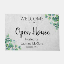 エステ実在ートエージェントオープンハウスユーカリ葉タス ドアマット