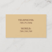 エステ実在ートエージェントハウスホームレントセ買ル 名刺 (裏面)