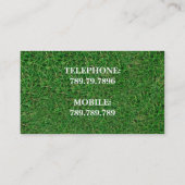 エステ実在ートエージェントハウスホーム建物レンタルセル 名刺 (裏面)