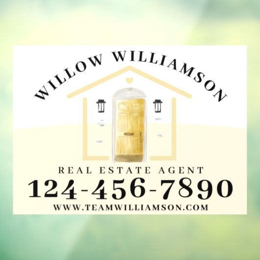 エステ実在ートエージェントハウス&イエローウォーターカラードア ウィンドウサイン (シート3)