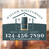 エステ実在ートエージェントハウス&グリーンウォーターカラードア ウィンドウサイン (シート2)