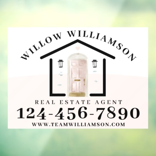 エステ実在ートエージェントハウス&ピンクウォーターカラードア ウィンドウサイン (シート3)