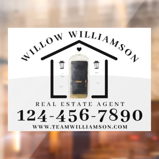 エステ実在ートエージェントハウス&ブラックウォーターカラードア ウィンドウサイン (シート2)