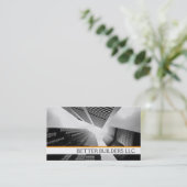 エステ実在ートエージェントビルダービジネスCa 名刺 (スタンド正面)