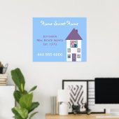 エステ実在ートエージェントホームスイートホーム広告ズ ポスター (ホームオフィス)