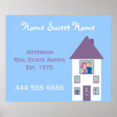 エステ実在ートエージェントホームスイートホーム広告ズ ポスター (正面)