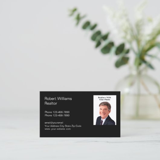 エステ実在ートエージェント写真テンプレート 名刺 (スタンド正面)