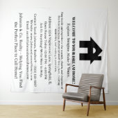 エステ実在ートオープンハウスイベントへようこそ タペストリー (インサイチュ(横))