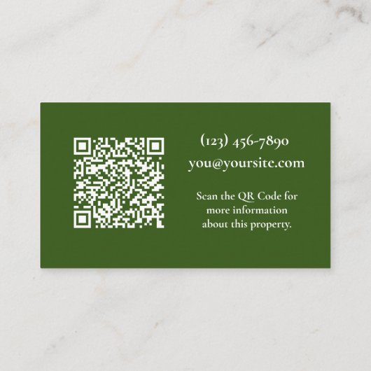 エステ実在ートオープンハウスサンキューグリーン 予約カード (裏面)