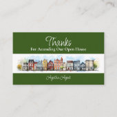 エステ実在ートオープンハウスサンキューグリーン 予約カード (正面)