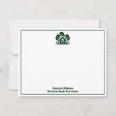 エステ実在ートカンパニーグリーンフォレストハウス ノートカード (正面)