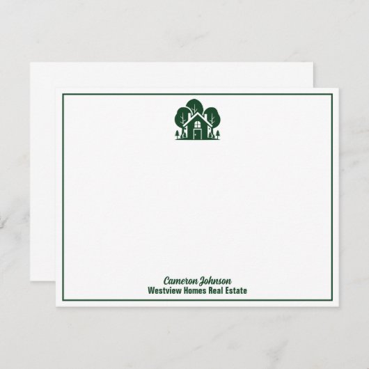 エステ実在ートカンパニーグリーンフォレストハウス ノートカード (正面/裏面)