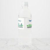 エステ実在ートコマーシャルレジデンシャルホーム不動産仲介業者 ペットボトルラベル (裏面)