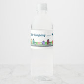 エステ実在ートコマーシャルレジデンシャルホーム不動産仲介業者 ペットボトルラベル (正面)