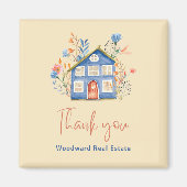 エステ実在ートサンキューマーケティングブランドロイヤリティかわいい マグネット (正面)