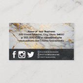 エステ実在ートシティスカイライン |大理石 名刺 (裏面)