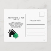 エステ実在ートセントパトリックのデイプロモーションマーケティング シーズンポストカード (裏面)