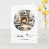 エステ実在ートハウスアニバーサリーコージーラウンジドッグス カード (黄色い花)