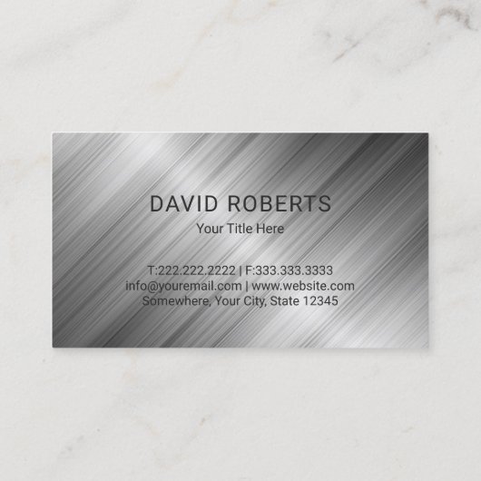 エステ実在ートハウスルーフロゴ不動産仲介業者メタリック 名刺 (裏面)