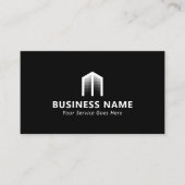 エステ実在ートハウスロゴ不動産仲介業者 名刺 (正面)