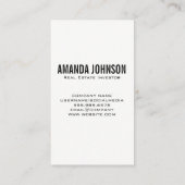 エステ実在ートハウズのロゴ 名刺 (裏面)