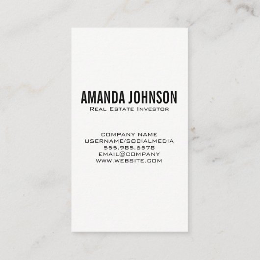 エステ実在ートハウズのロゴ 名刺 (裏面)