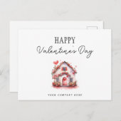 エステ実在ートバレンタインデー農業 シーズンポストカード (正面/裏面)