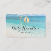エステ実在ートプロフェッショナルハウス不動産仲介業者ビーチハウス 名刺 (正面)