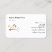 エステ実在ートプロフェッショナルハウス不動産仲介業者ビーチハウス 名刺 (裏面)