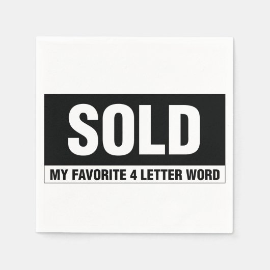 エステ実在ートホワイトスタンダードカクテル紙ナプキンス スタンダードカクテルナプキン (正面)