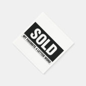 エステ実在ートホワイトスタンダードカクテル紙ナプキンス スタンダードカクテルナプキン (角)