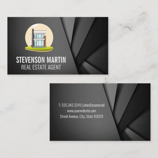 エステ実在ートホームズハモダンウス 名刺 (正面/裏面)