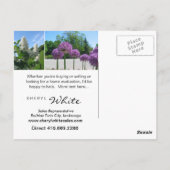 エステ実在ートポストカードトールイエローハウスV ポストカード (裏面)