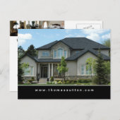 エステ実在ートポストカードベージュスタッコハウス ポストカード (正面/裏面)