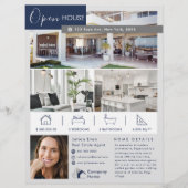 エステ実在ートマーケティングオープンハウスフライヤー チラシ (正面)