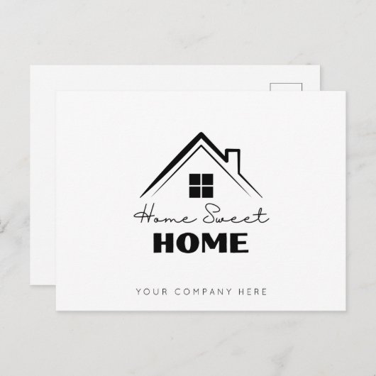 エステ実在ートマーケティングホームスイートホーム  ポストカード (正面/裏面)