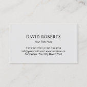 エステ実在ートモダンレッドハウスロゴ不動産仲介業者 名刺 (裏面)