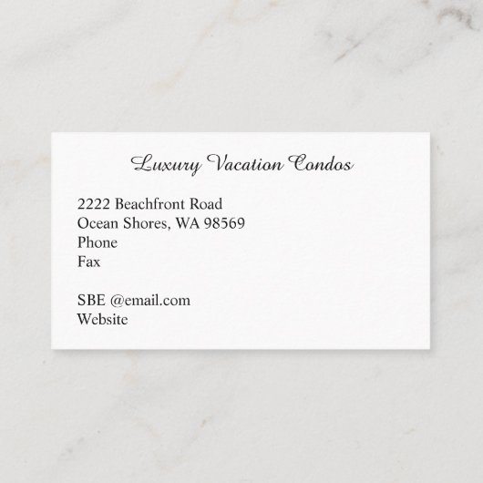 エステ実在ートモノグラムオレンジサンセットトゥシー 名刺 (裏面)