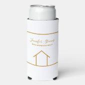 エステ実在ート会社マーケティングシックカスタム不動産仲介業者 スリム缶クーラー (Seltzer正面)